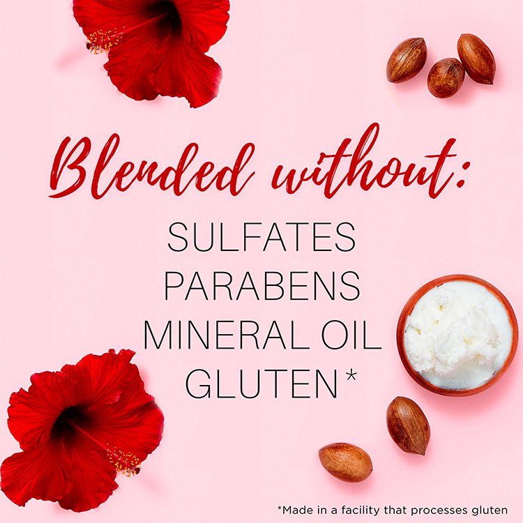 Garnier Whole Blends - Sulfate Free Shampoo Hibiscus - product detail