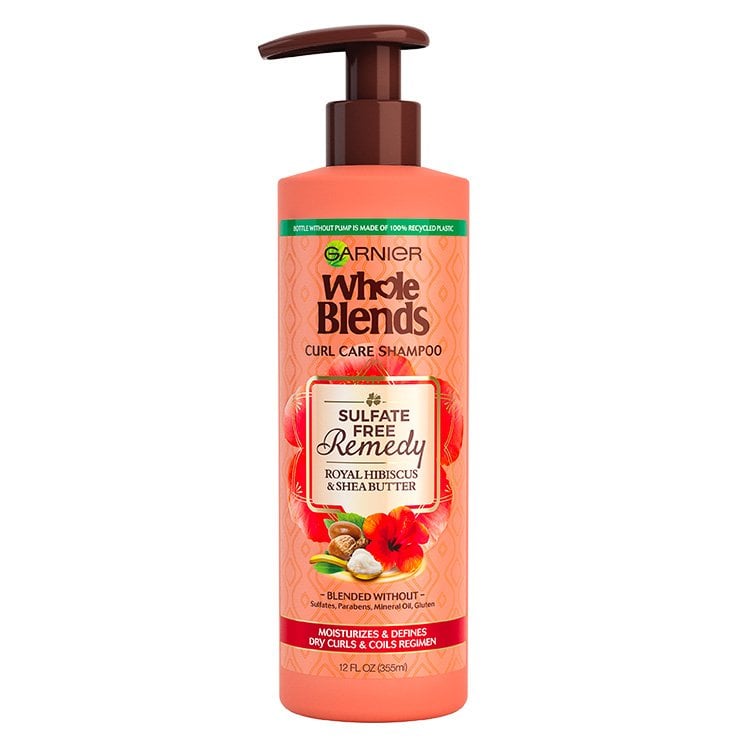Garnier Whole Blends - Sulfate Free Shampoo Hibiscus - product detail