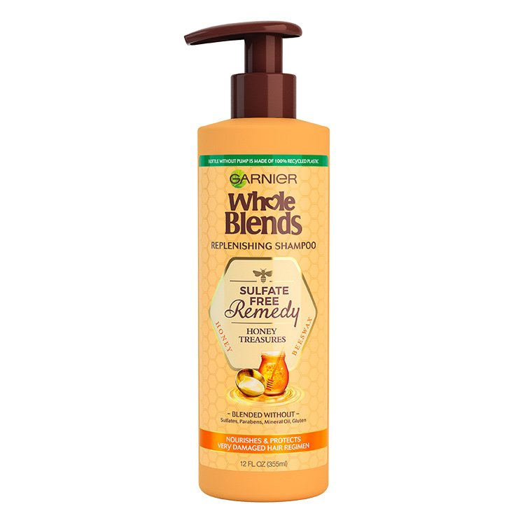Garnier Whole Blends - Sulfate Free Shampoo Honey - product detail