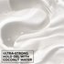 Macro texture shot of clear, smooth Garnier Fructis Curl Control Scrunching Gel with ultra-strong hold and hydrating coconut water.