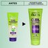 Garnier Fructis Curl Control Scrunching Gel packaging update: transitioning from the old Curl Scrunch Controlling Gel look to the new lime green tube design.