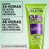 Garnier Fructis Curl Control Scrunching Gel packaging update: transitioning from the old Curl Scrunch Controlling Gel look to the new lime green tube design.