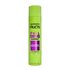 A full-length vertical view of the bright lime green Garnier Fructis Full Control Hairspray can against a white background.