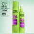 Two products are shown side-by-side: the Full Control Hairspray and the Full Control Liquid Hairspray. Logos on the left indicate "Cruelty Free International," "Vegan Formula," and "100% Recycled Plastic".