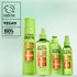 The Garnier Sleek & Shine Hairspray is a part of the Sleek & Shine styling collection. This collection is approved by Cruelty Free International under the Leaping Bunny program, has vegan formulas, and uses caps made of 100% recycled plastic.