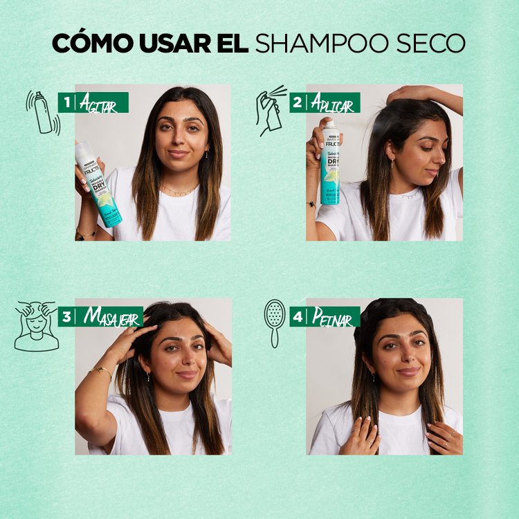 Garnier fructis invisible dry shampoo