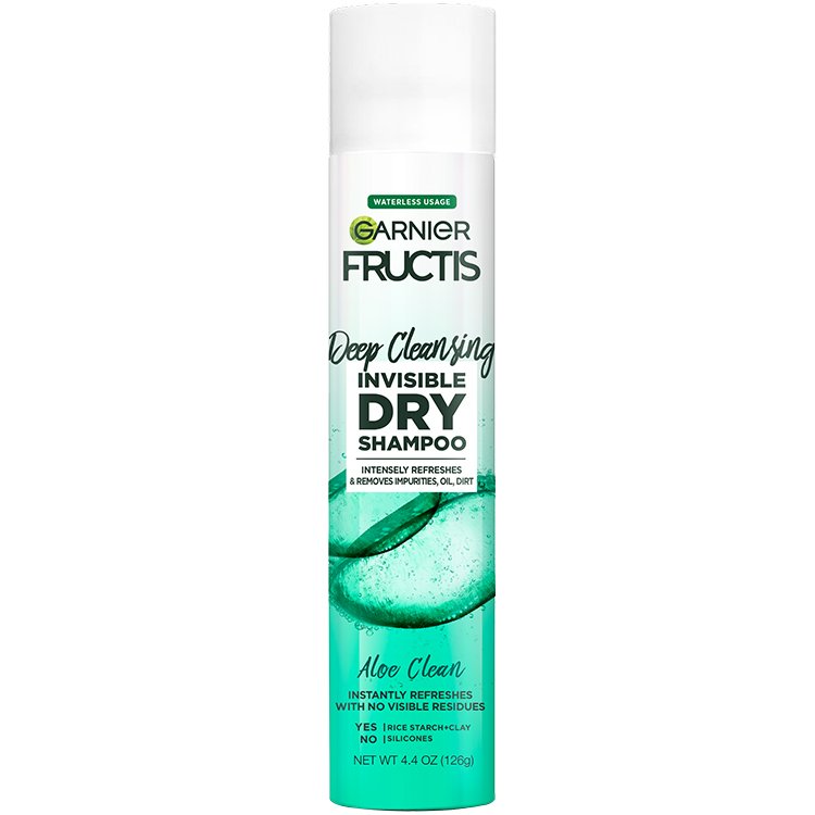 Ubevæbnet Abe Ru Aloe Detox Deep Cleansing Invisible Dry Shampoo - Garnier