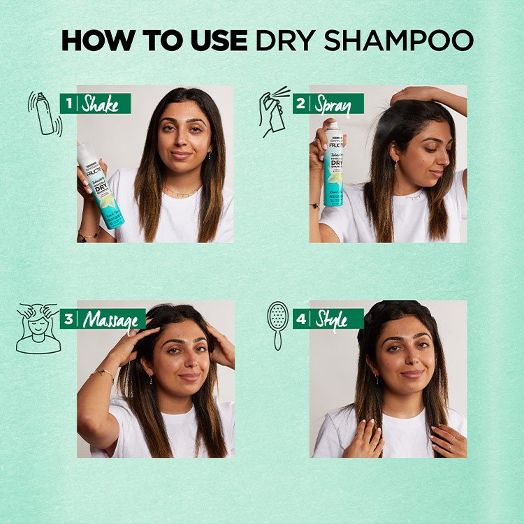 Garnier fructis invisible dry shampoo