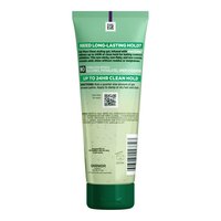 Back packaging of the Garnier Fructis Pure Clean Styling Gel.