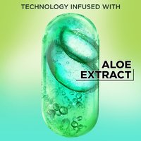 The Garnier Pure Clean collection, including the Garnier Fructis Pure Clean Styling Gel, is formulated with technology infused with aloe extract.