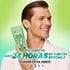 A man with slicked-back hair holding the Garnier Fructis Pure Clean Styling Gel. This gel offers up to 24 hours of clean hold.