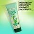 Front packaging of the Garnier Fructis Pure Clean Styling Gel. This product formula is non sticky, non flaky, non crunchy, and has no residue.