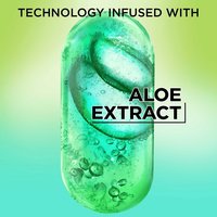 The Garnier Pure Clean collection, including the Garnier Fructis Pure Clean Finishing Paste, is formulated with technology infused with aloe extract.