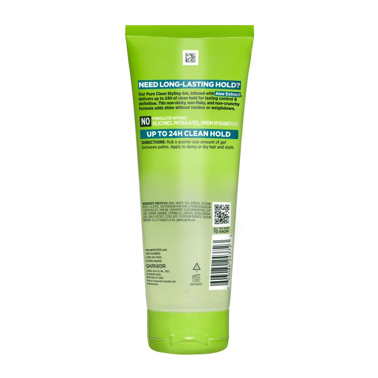 Fructis Style Pure Clean Styling Gel for Men - Garnier