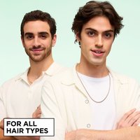 The Garnier Pure Clean Styling Gel can be used on all hair types.