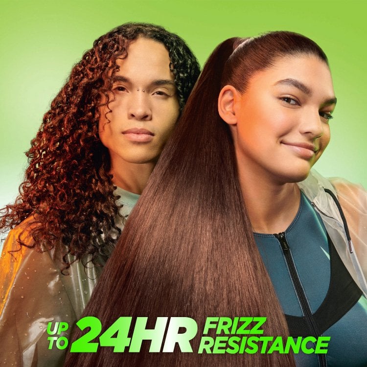 Up to 24 hours of frizz resistance