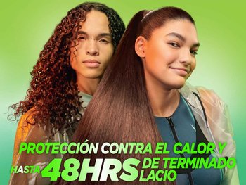 Heat protection and up to 48 hours of straight finish