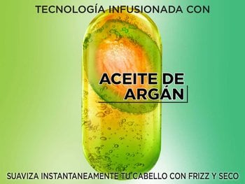 Technology infused with argan oil to instantly smooth your frizzy, dry hair