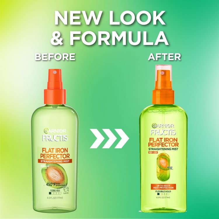 Fructis Sleek Shine Flat Iron Perfector Straightening Mist Garnier