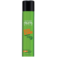 Front pack shot of Garnier Fructis Sleek & Shine hairspray.
