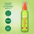 Brilliantine Shine Glossing Spray bottle next to brand’s commitment to “Greener Beauty”. Cruelty-free, vegan, and produced in plant powered by renewable energy.