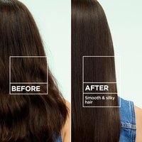 The Garnier Sleek & Shine Anti-Humidity Smoothing Milk helps you achieve instant smoothing for an easy blow dry. Experience 24 hour frizz resistant styles and heat protection for 450 degrees Fahrenheit.