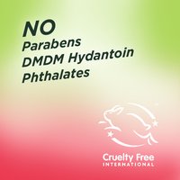 No parabens, DMDM hydantoin, phthalates