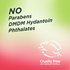 No parabens, DMDM hydantoin, phthalates