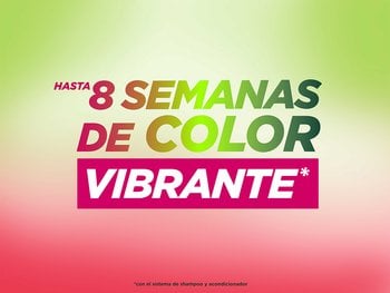 Up to 8 weeks of color vibrancy