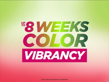 Up to 8 weeks of color vibrancy