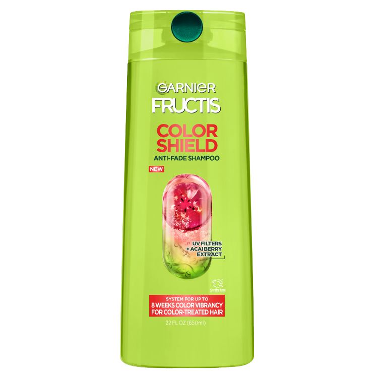 vedlægge hvis Forbipasserende Nourish your color with Fructis Color Shield Shampoo - Garnier