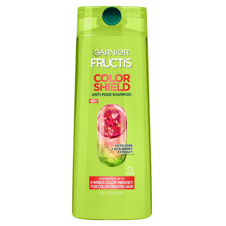 Nutre tu coloraci n con shampoo Fructis Color Shield Garnier