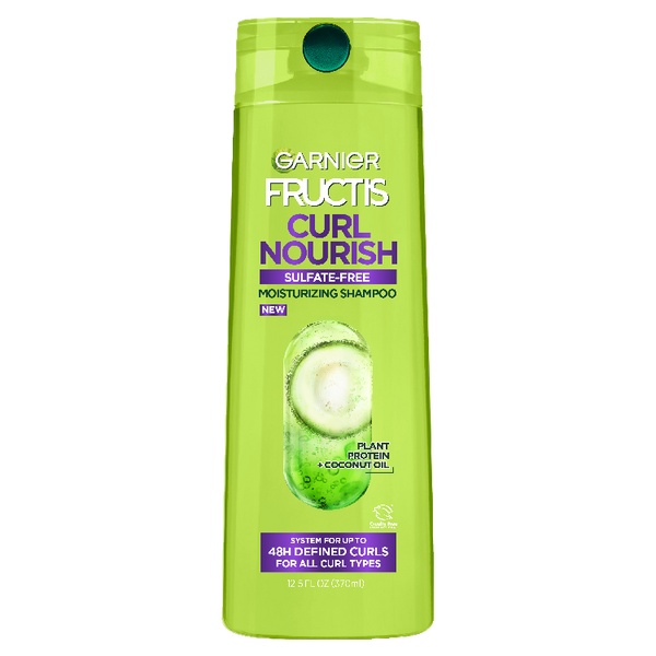 Sulfate-Free Curl Nourish Shampoo for Healthy Hair Garnier