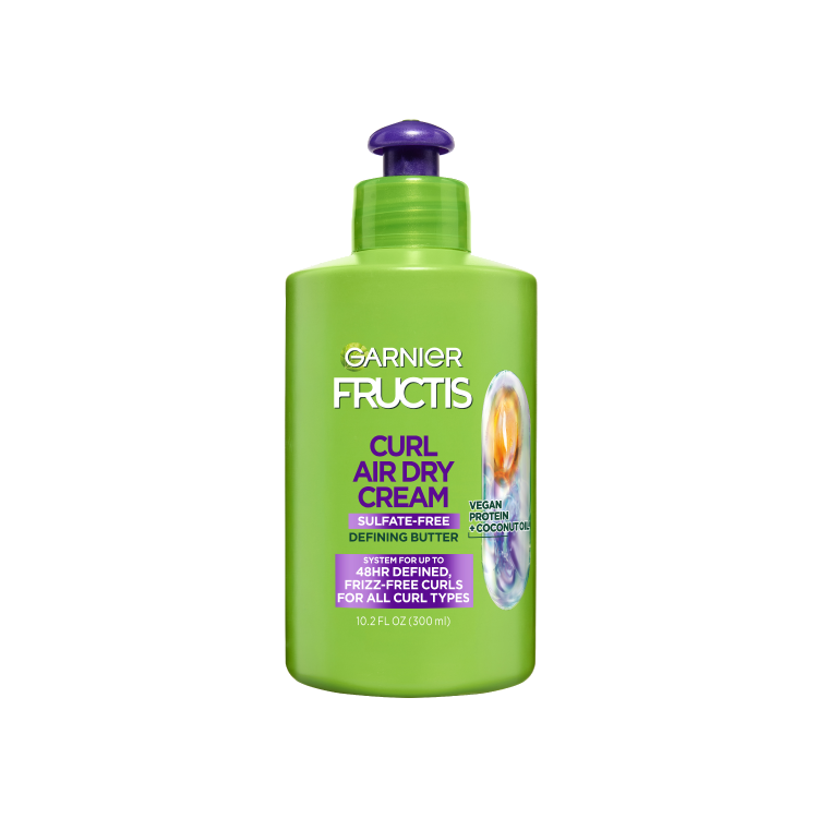 Fructis Curl Air Dry Cream Leave-In Treatment - Garnier