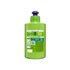 The back of a Garnier Fructis Curl Air Dry Cream bottle, displaying ingredients, usage directions, and brand commitments such as "GARNIER COMMITS TO GREENER BEAUTY."