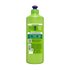 Back of a Garnier Fructis Curl Air Dry Cream bottle, showing ingredients, usage directions, and brand commitments like "Vegan" and "100% Recycled Plastic" bottle.