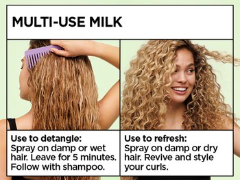 Fructis Curl Knot Melter Detangler Spray multi use curl detangler - Garnier