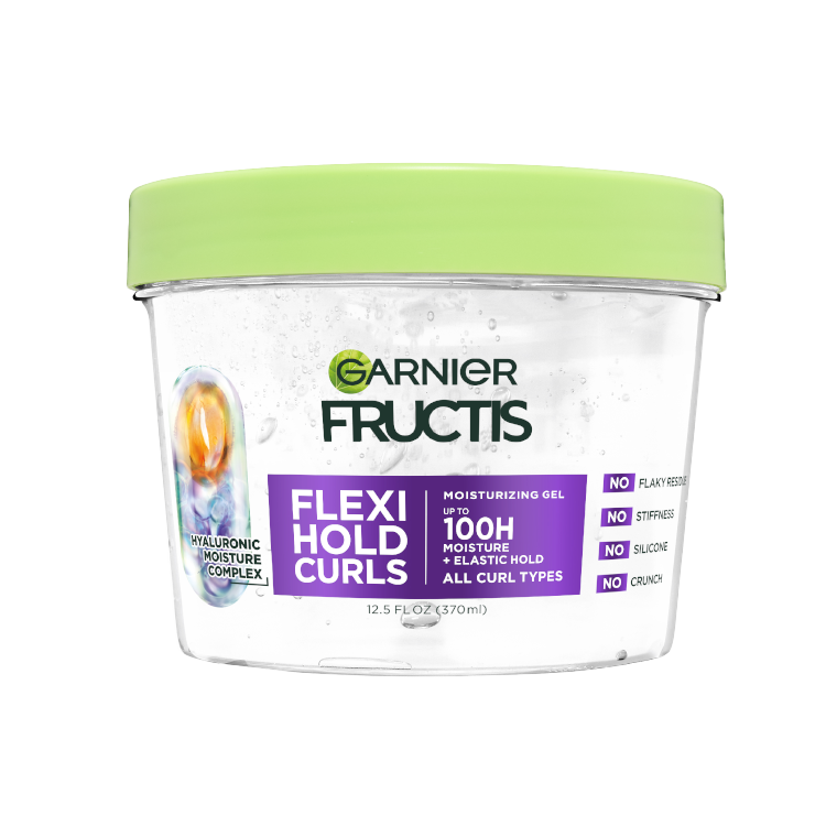 Fructis Flexi Hold Curls Moisturizing Gel front pack - Garnier