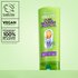 Garnier Fructis Curl Nourish hair conditioner sustainability commitments: featuring cruelty-free international certification, a vegan formula, and a bottle without cap made of 100% recycled plastic.