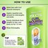 How to use Garnier Fructis Curl Nourish Moisturizing Conditioner: 4-step guide including washing, applying to mid-lengths and ends, distributing, and rinsing thoroughly for best results.