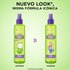 A "New Look, Same Iconic Formula" graphic compares the old and new Garnier Fructis Curl Refresher bottle designs side by side, noting the updated capsule graphic while the "up to 48hr moisture & bounce" formula stays unchanged.