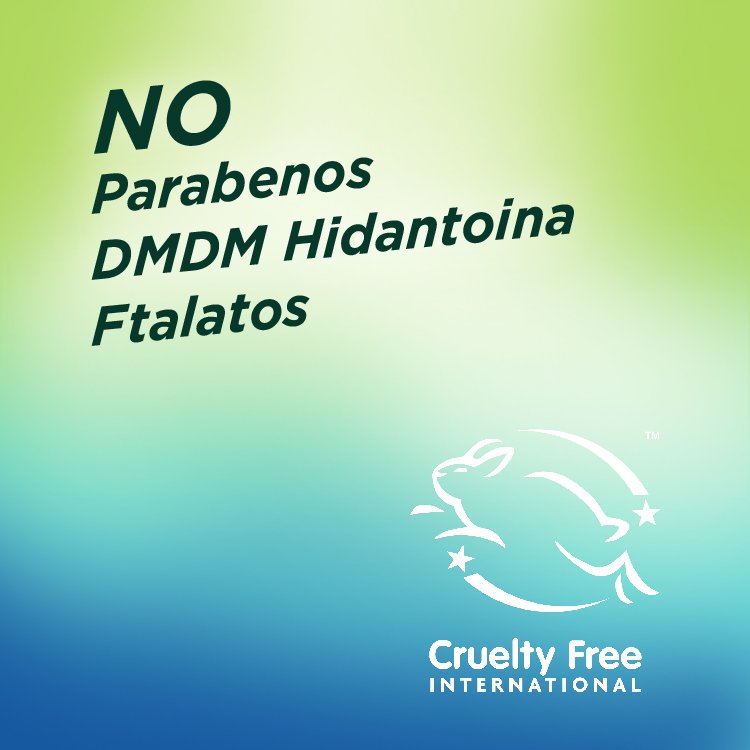 No parabens, DMDM hydantoin, phthalates