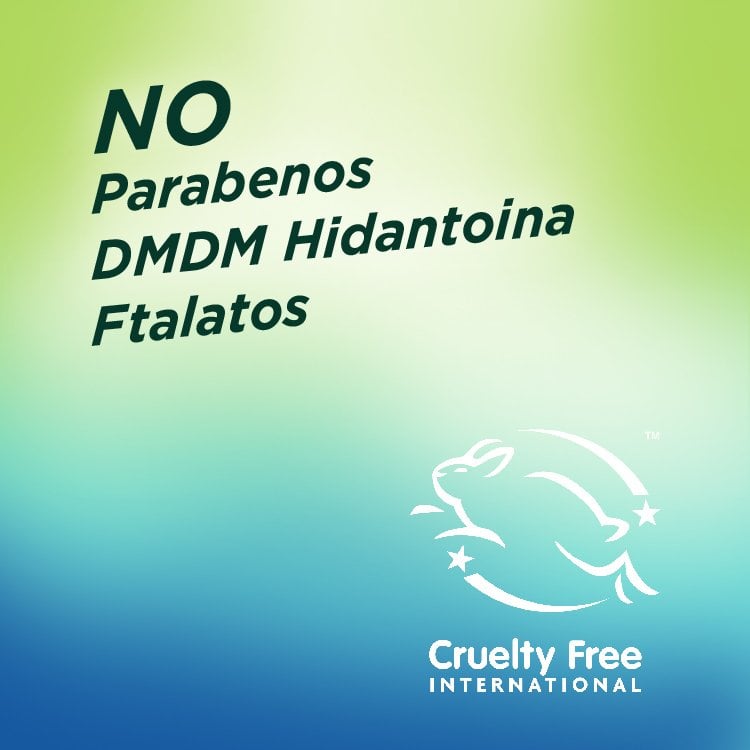 No parabens, DMDM hydantoin, phthalates