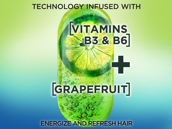 Technology infused with vitamins B3 and B6, and grapefruit