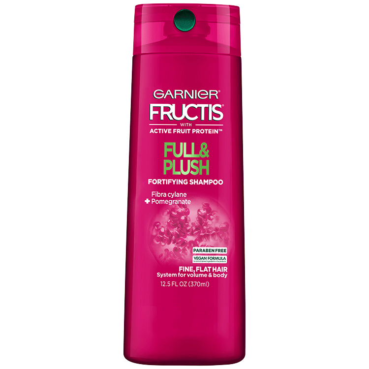 Front view of Full and Plush Shampoo for Fine Hair.