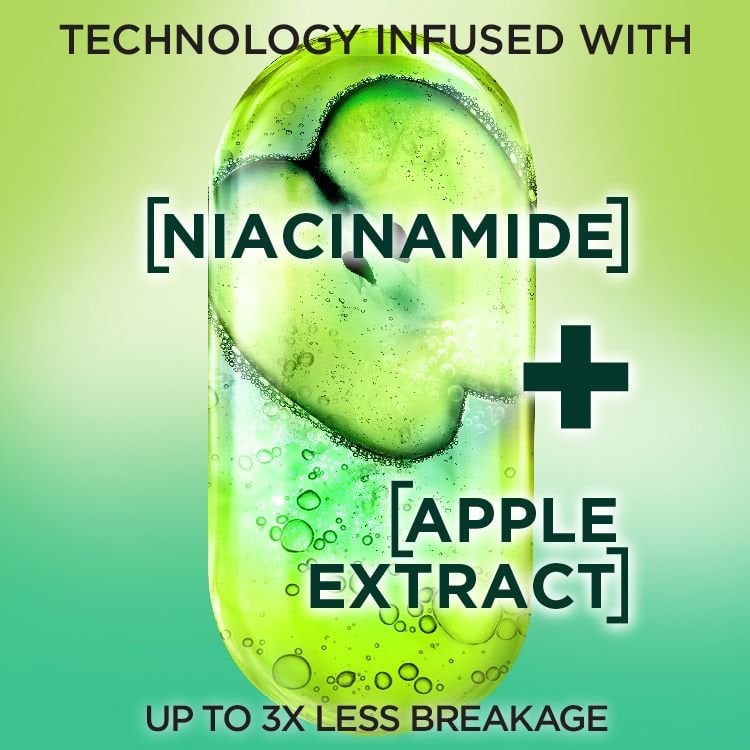 Technology infused with niacinamide and apple extract