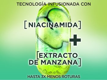 Technology infused with niacinamide and apple extract