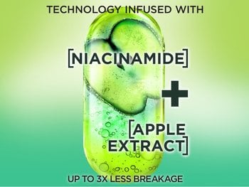 Technology infused with niacinamide and apple extract