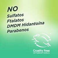 No sulfates, phthalates, DMDM hydantoin, or parabens