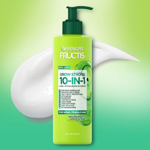 Grow Strong 10-in-1 Hair Protection Leave-In Treatment - Garnier